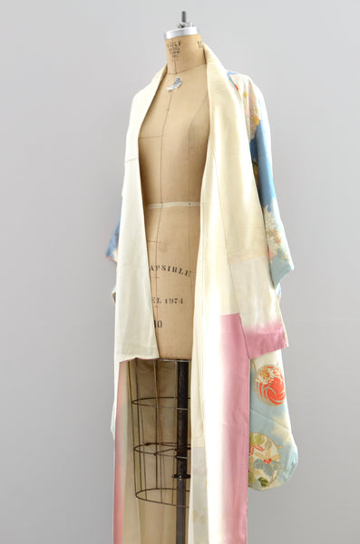 "Hanami"  Vintage Furisode Kimono