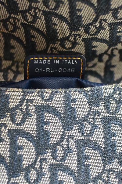 Rare Dior Trotter Saddle Shoulder Bag Monogram