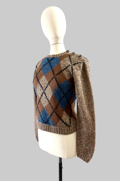 Calvin Klein Argyle Sweater