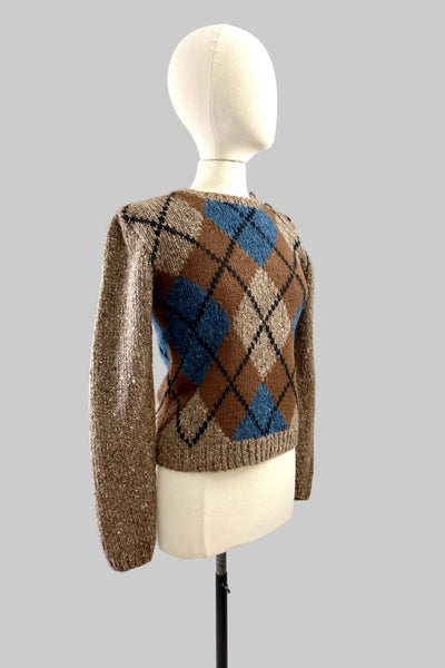 Calvin Klein Argyle Sweater