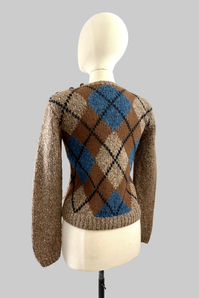 Calvin Klein Argyle Sweater