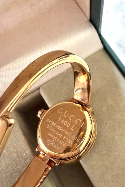 GUCCI 1400L Gold Watch