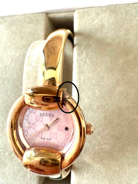 GUCCI 1400L Gold Watch