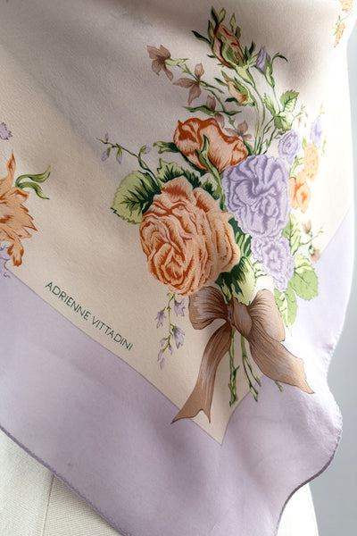 Late Bloom Silk Scarf