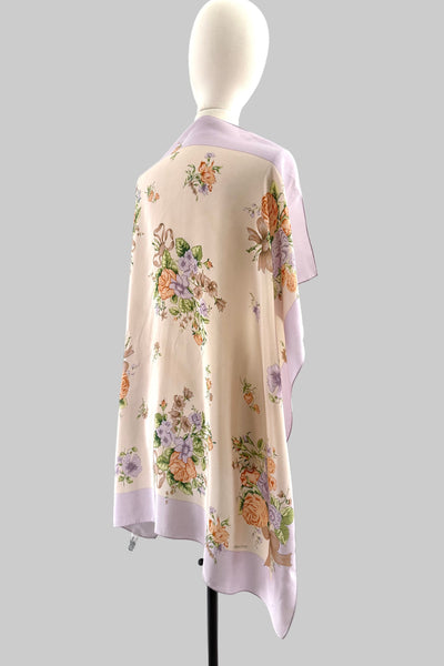 Late Bloom Silk Scarf