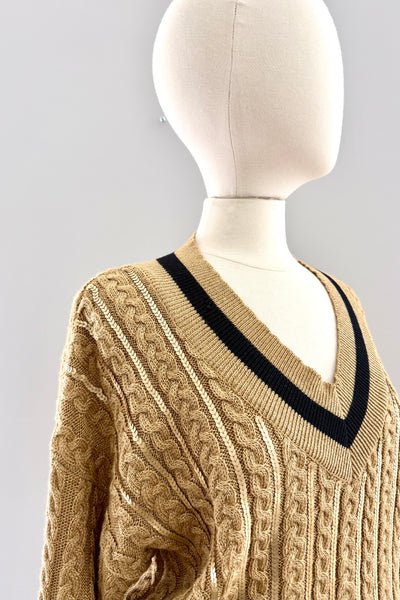 ESCADA Gold Sweater
