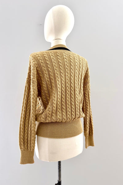 ESCADA Gold Sweater