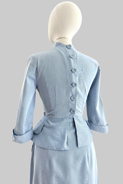 1940s Peplum Suit Set
