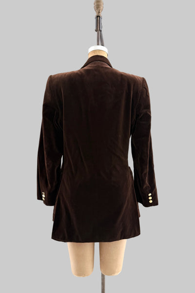 Rich Brown Blazer Jacket
