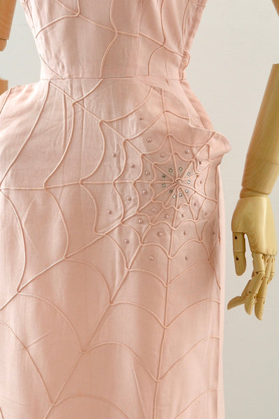 1950’s Rare Spiderweb Dress