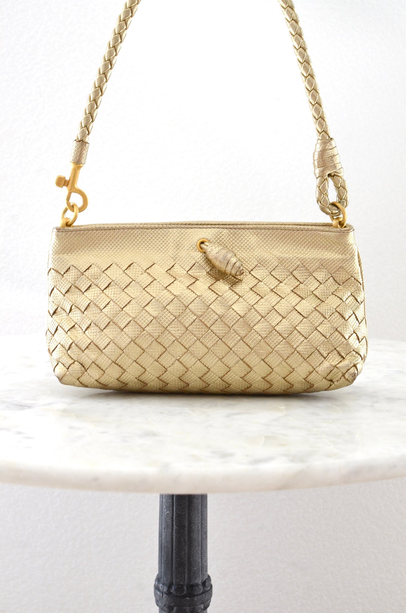 pochette bottega veneta