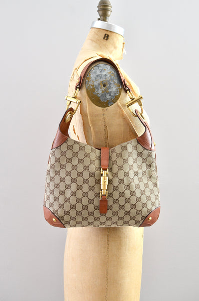Gucci Piston Lock Jackie Hobo