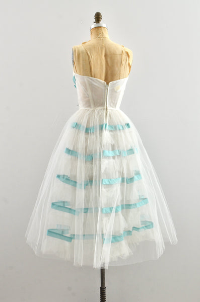 Vintage 1950's Lorie Deb Strapless Party Dress
