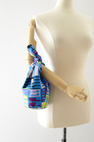 Pucci Lido Twill Silk Bag