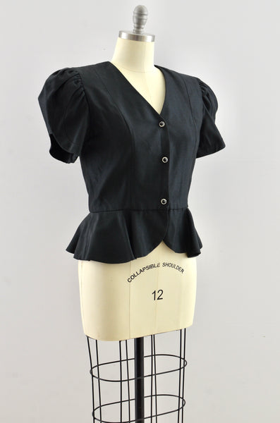 Vintage Puff Sleeve Top