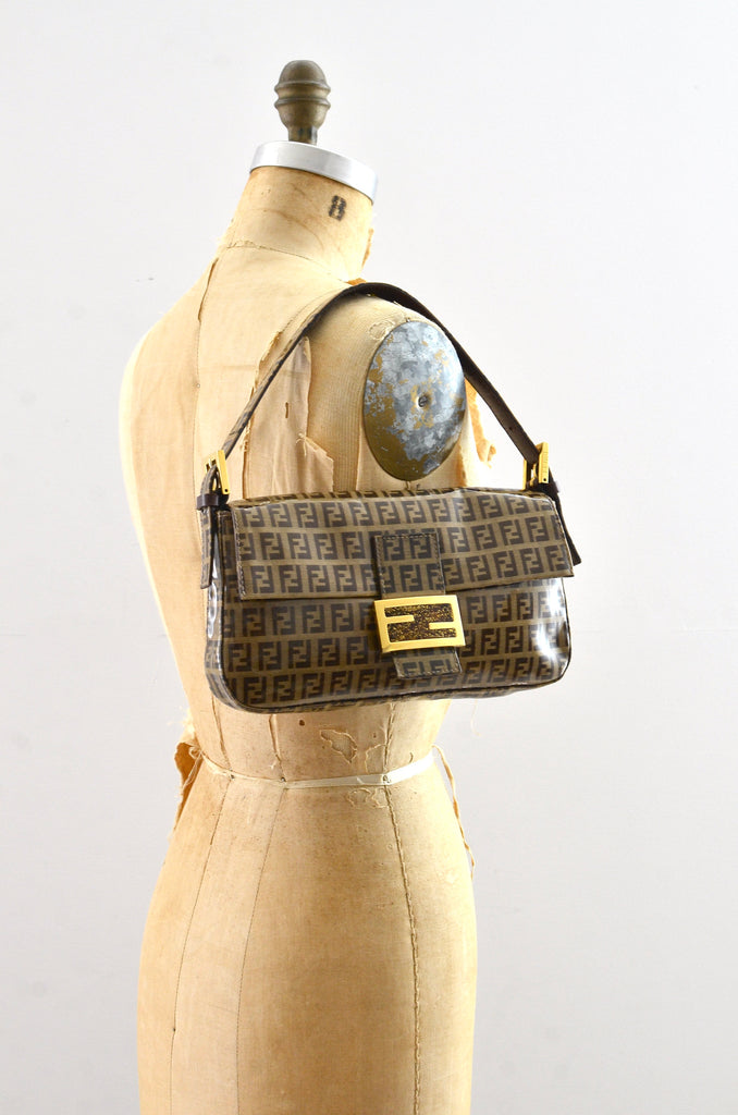 Fendi Baguette Tobacco Zucchino Bag