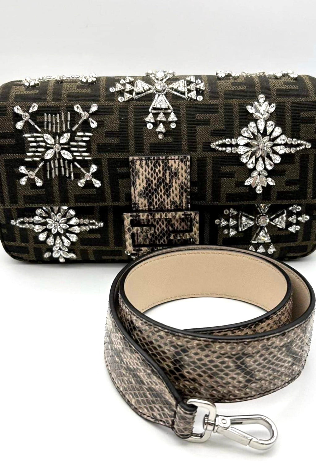 Limited Edition Fendi Crystal Baguette – Pickled Vintage