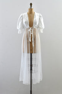 Vintage Puff Sleeve Nightgown
