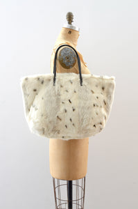 Fendi Selleria Fur Tote Large