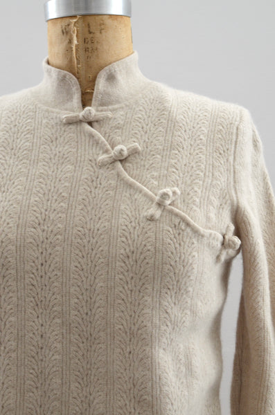 Vintage Qipao Sweater
