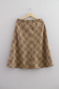 Vintage 1970s Wool Skirt