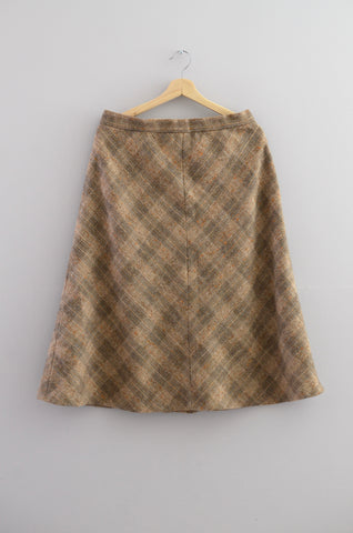 Vintage 1970s Wool Skirt