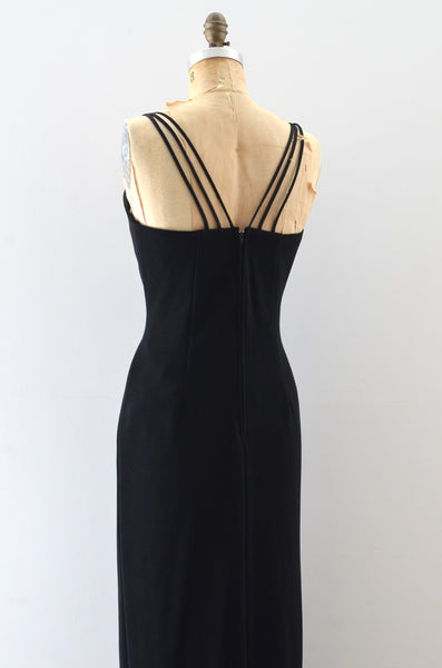 Vintage Noir Dress