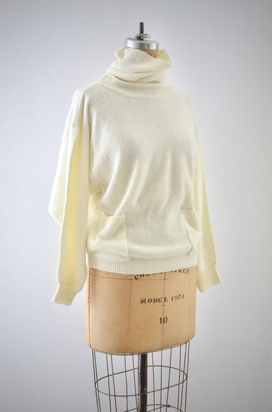 Vintage High Neck Sweater
