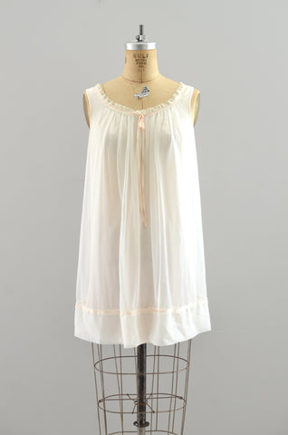 Vintage 1950s Babydoll Nightgown