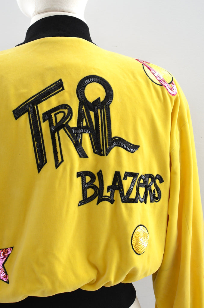 Trail blazers bomber jacket hot sale