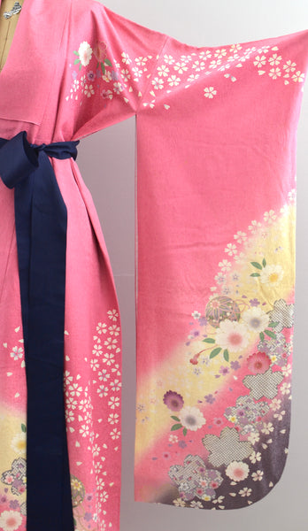 "Bijin" Furisode Kimono