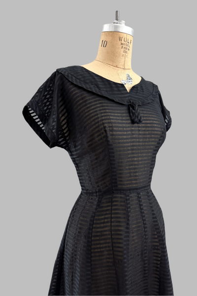 Vintage 1950s Sheer Dress