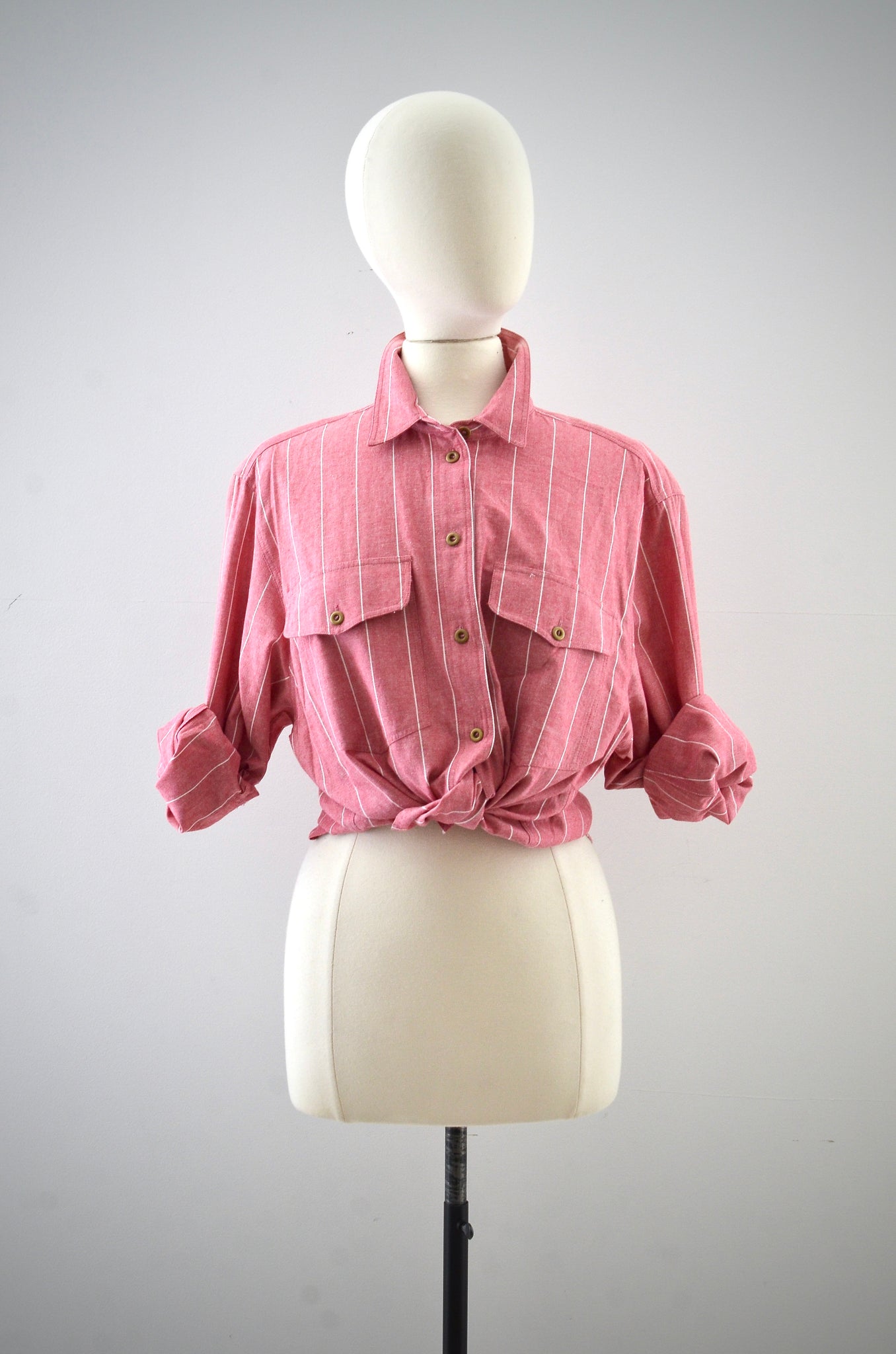 Vintage 1980s Striped Shirt