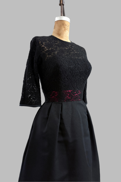 Vintage 1950s Lace Party Dress