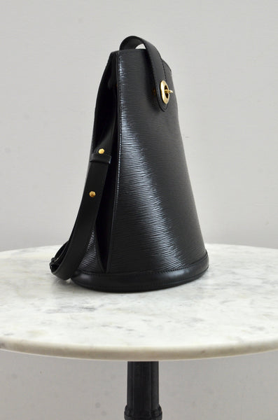 Louis Vuitton Epi Cluny Black Bag
