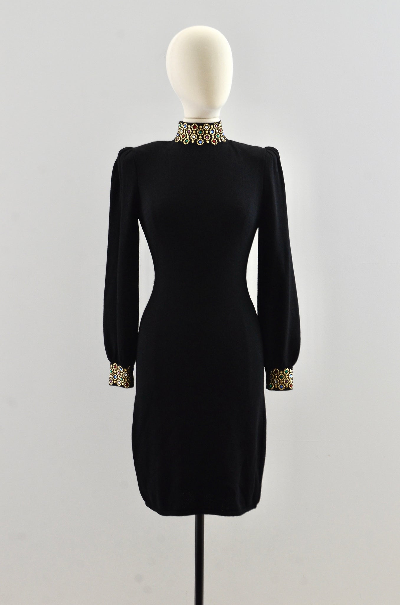 Vintage Bejeweled St. John Party Dress