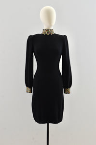 Vintage Bejeweled St. John Party Dress
