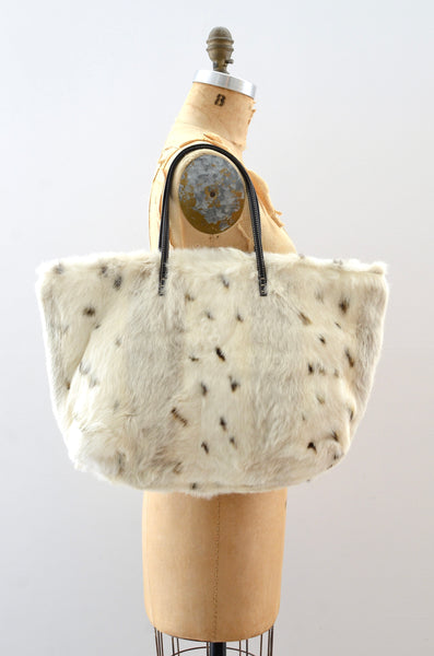Fendi Selleria Fur Tote