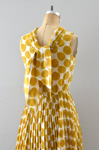 Carol Craig Inverted Collar Dress