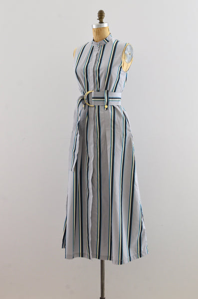 Diane Von Furstenberg Striped Maxi Dress