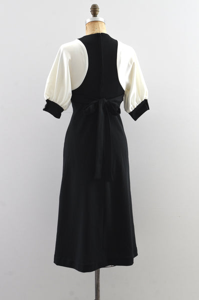 Vintage 1970s Colorblock Dress