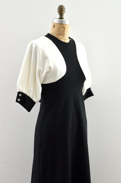 Vintage 1970s Colorblock Dress