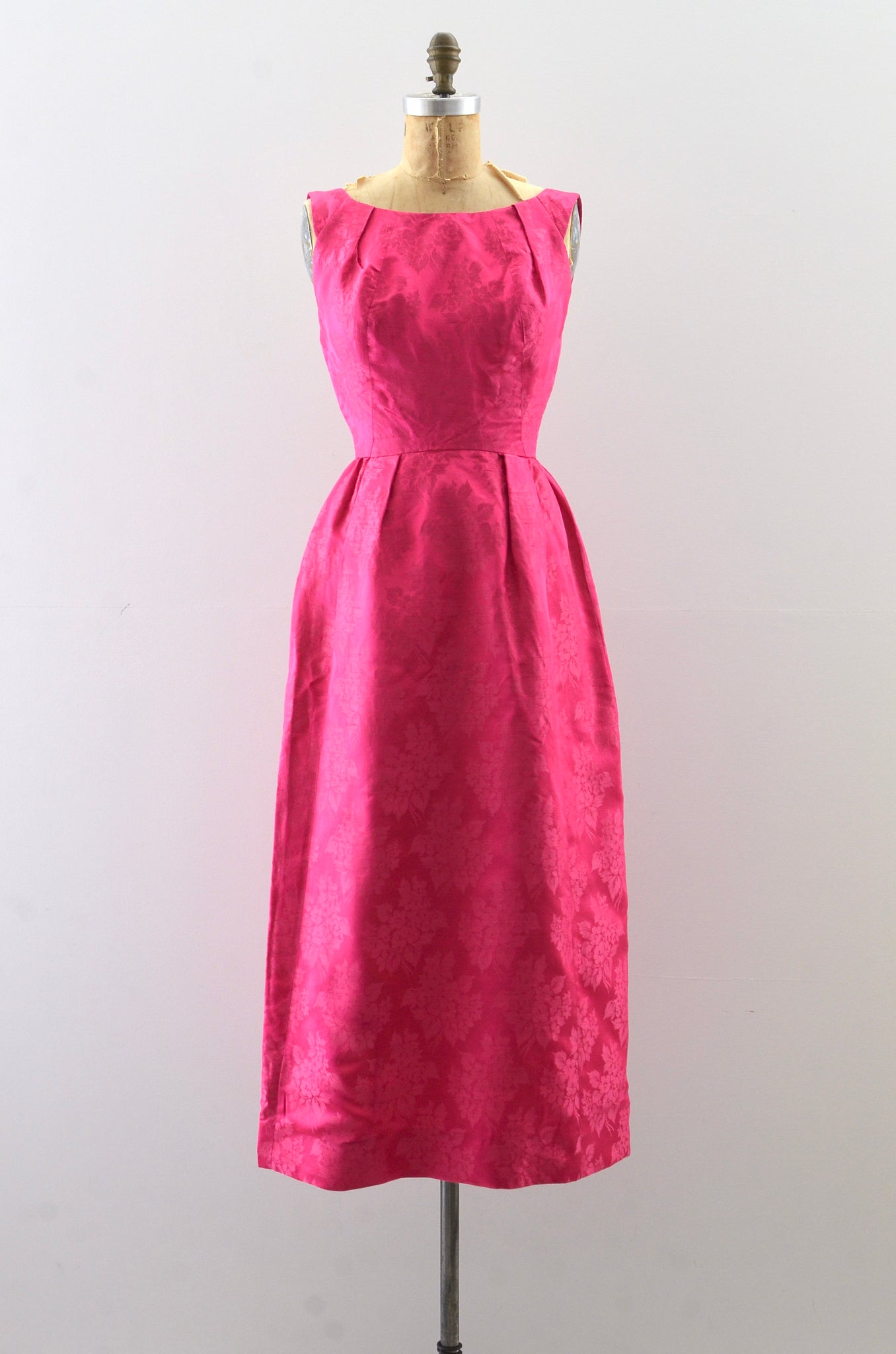 Vintage 1960s Pink Gown