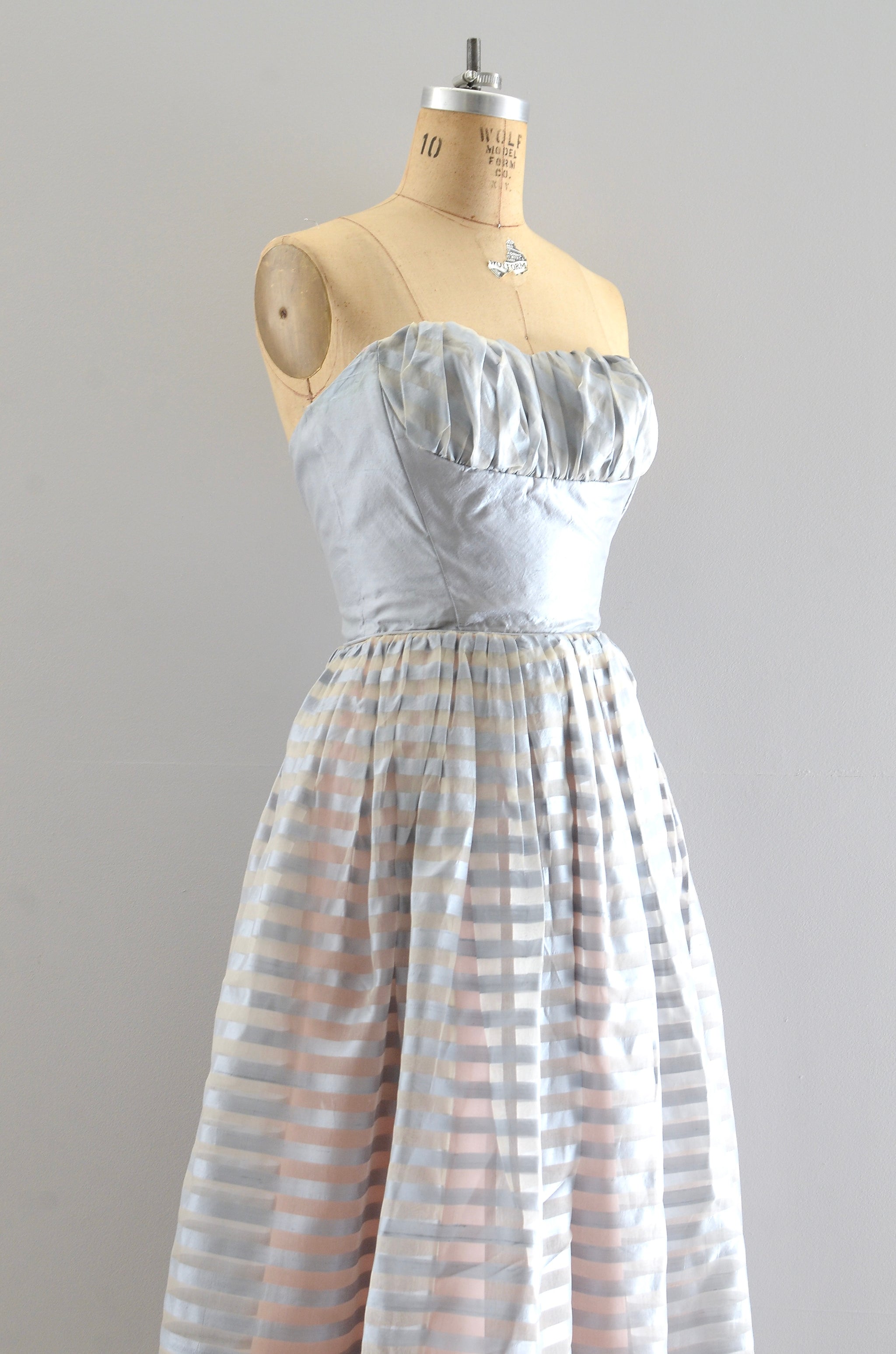 Vintage 1950s Strapless Dress – Pickled Vintage
