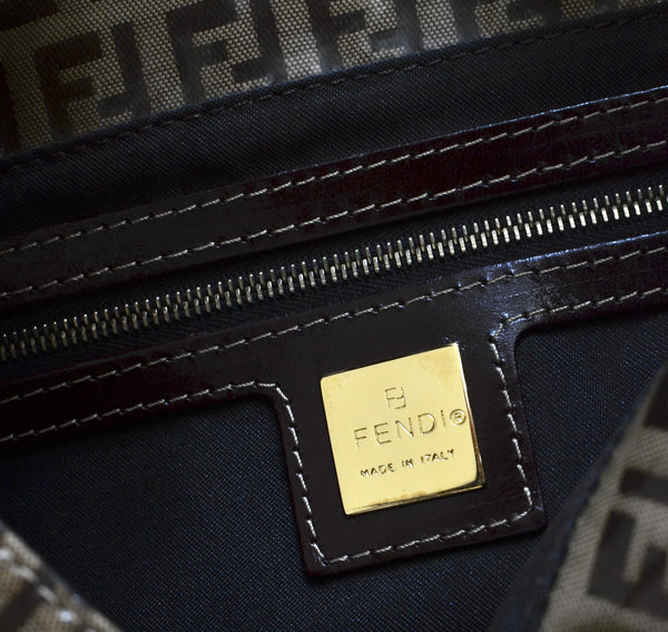 Fendi Baguette Tobacco Zucchino Bag