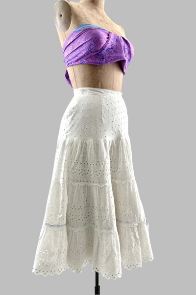 1950s Eyelet Skirt