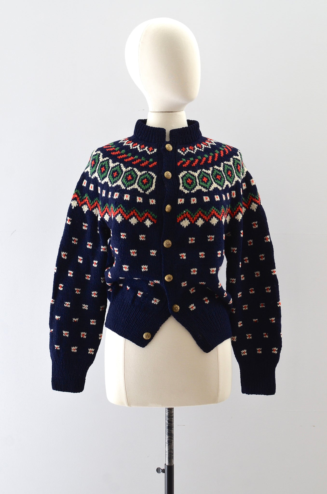 Vintage Faire Isle Sweater