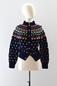 Vintage Faire Isle Sweater