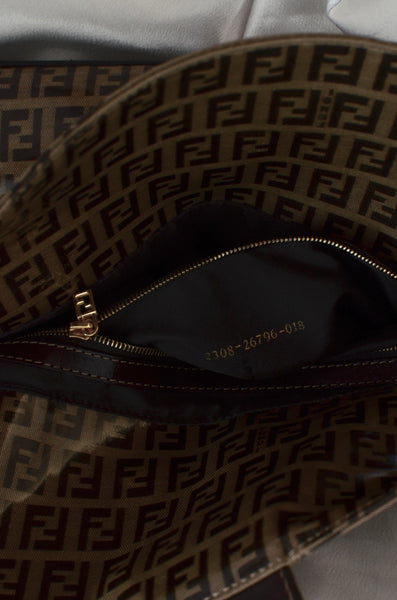 Fendi Mamma Baguette Tobacco Zucchino Bag