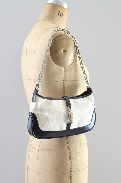 Gucci Jackie Paperclip Strap Pochette